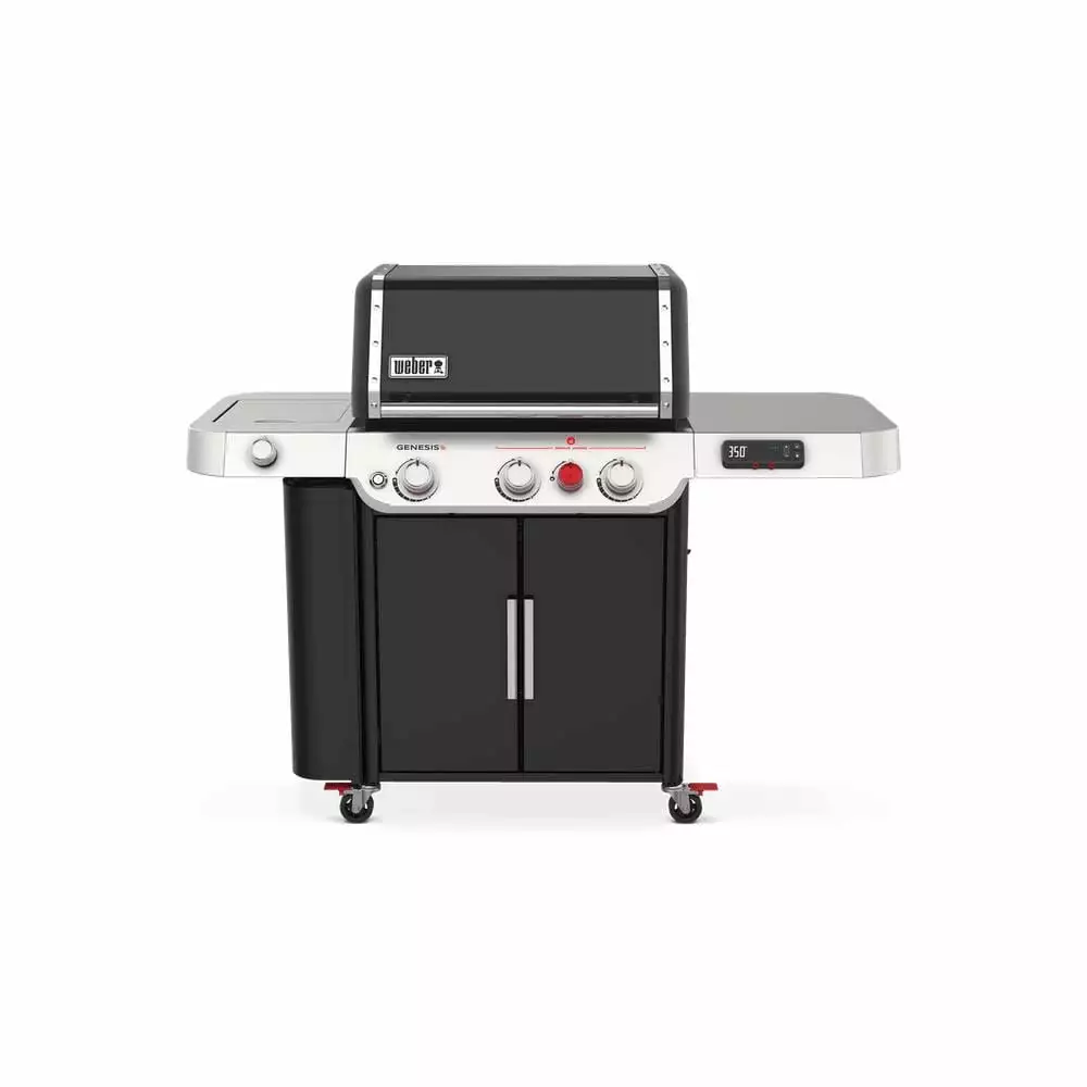 Genesis EX-335 Intelligent Gas Grill Black Liquid Propane Smart Features 1