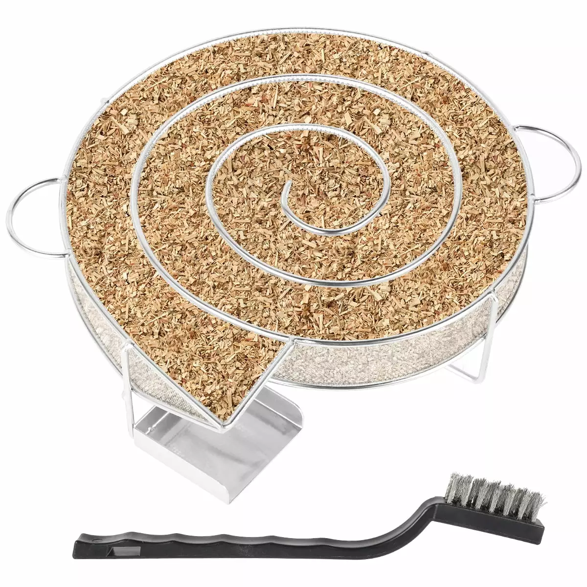 Fyeme Cold Smoke Generator Round Stainless Steel Kettle BBQ Smoker Oven