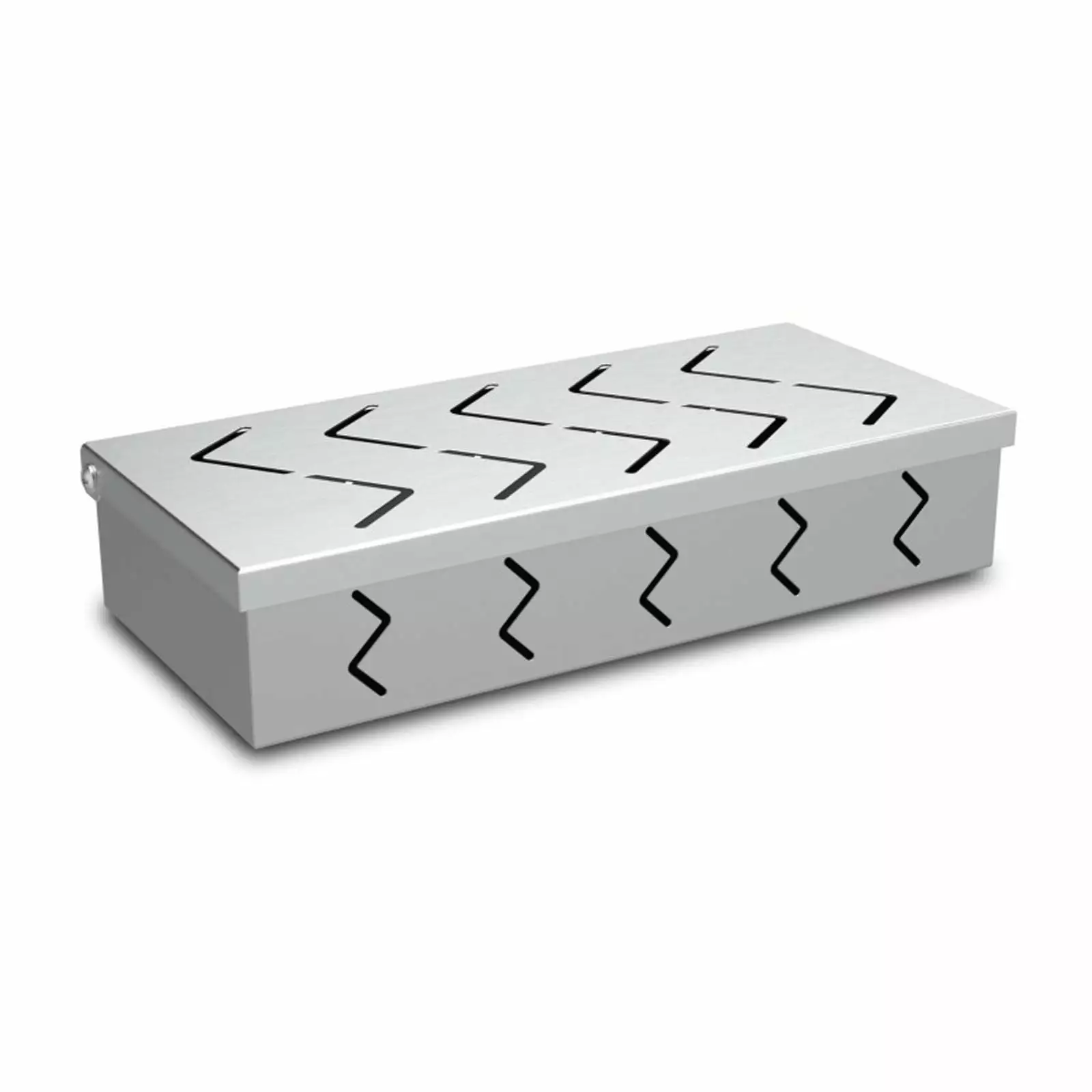 SOWNBV Stainless Steel BBQ Smoker Box Grill - One Size Kitchen Utensils and Gadgets One