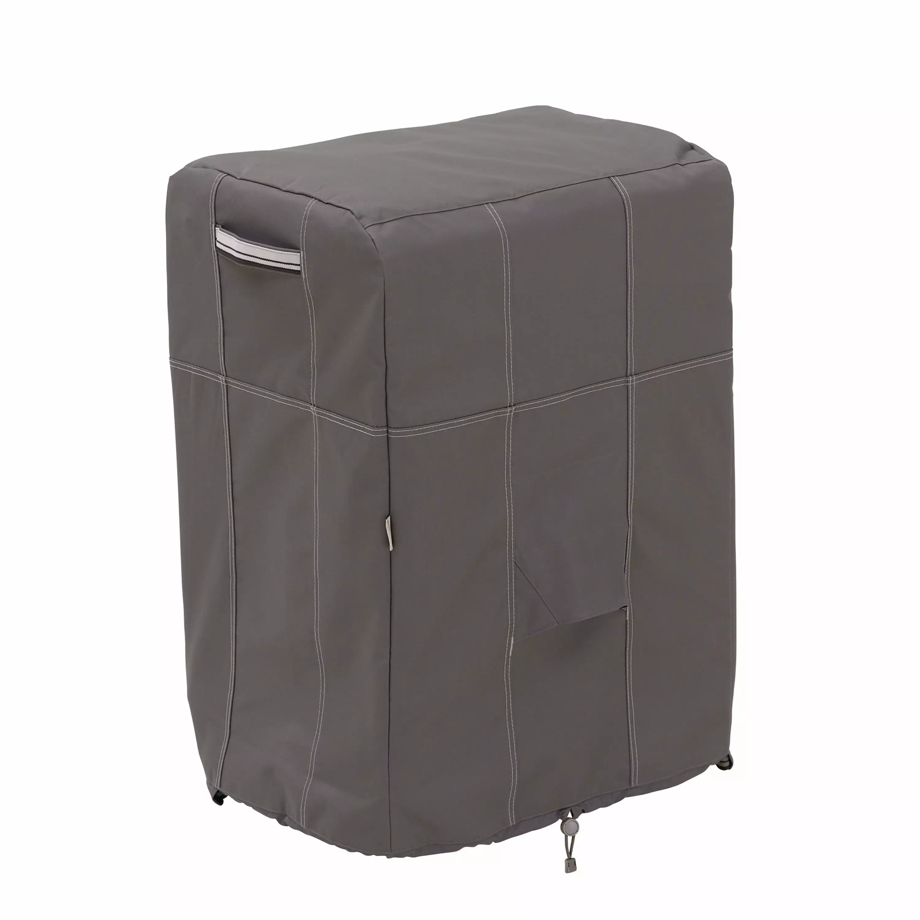 Timeless Accessories Ravenna Square Smoker Cover - Luxury Water Resistant Fabric Outdoor Smokers Smokers