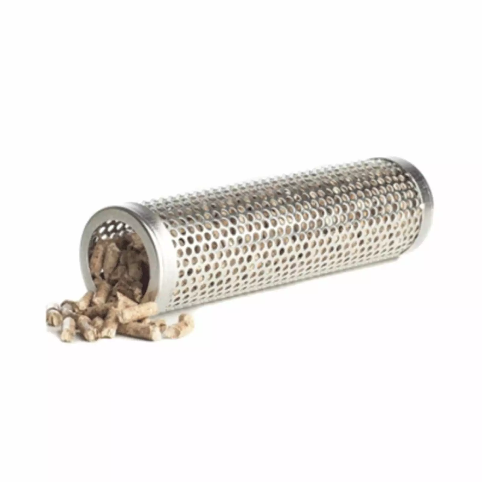 Tdoenbutw Stainless Steel Smoker Grill Tube Vegetables, Cheese, and Nuts - Dense Smoke Grilling Accessory