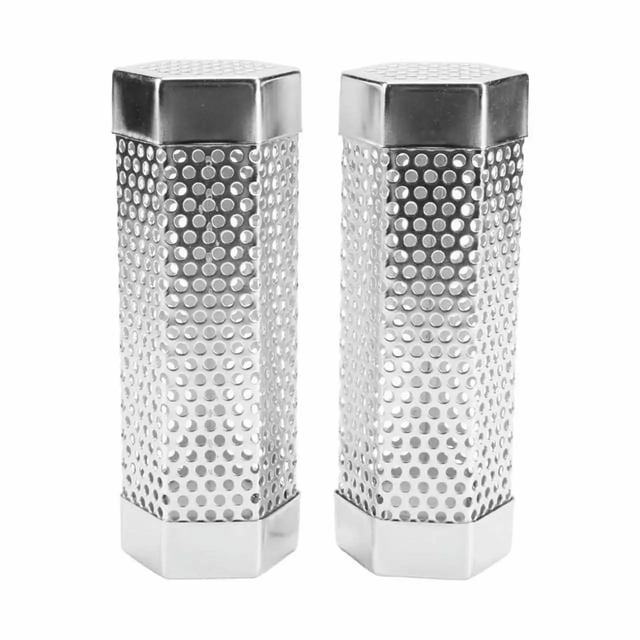 TwoLLL 2 PCS 6 Inch Pellet Smoker Tube Charcoal Grills None