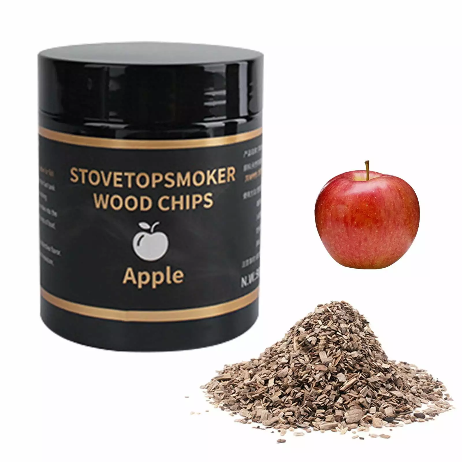 MEUDQU Natural Apple Pecan Smoked Cocktail Sawdust Molecular Cooking