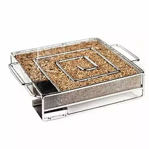 BBQ Stainless Steel Smoke Generator Grill Cold Smoking Wood Chip Smoker Bacon Salmon Meat Burn Cooking Tools