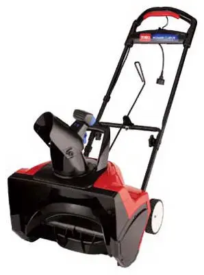Toro 38381 1800 Power Curve 15 Amp Electric Snow Thrower Easy Snow Removal
