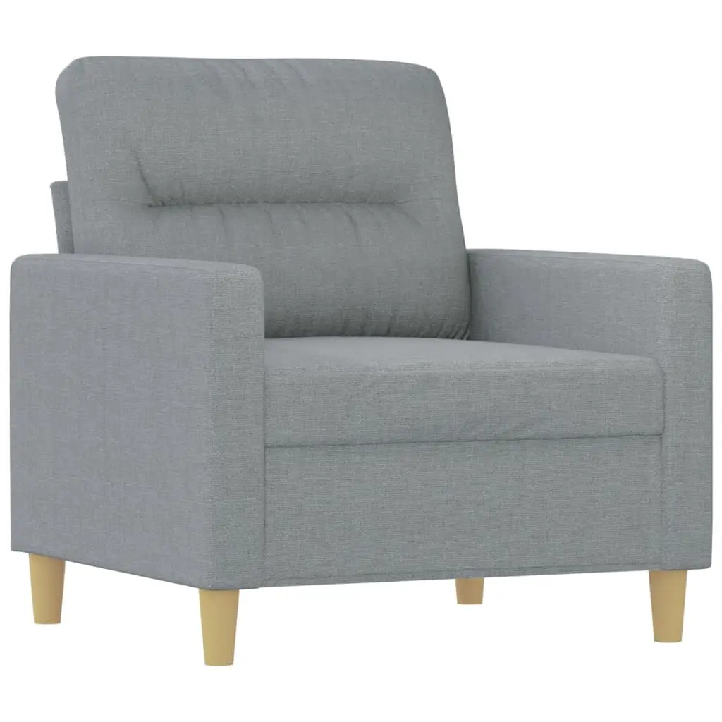 2-Seater Sofa Black 47.2 Inches Fabric Compact Loveseat