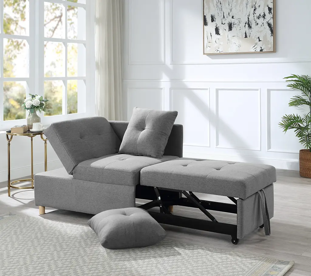 4 1 Convertible Sofa Single Extendable Sofa 6 Positions Living Room fullbarn e-commerce