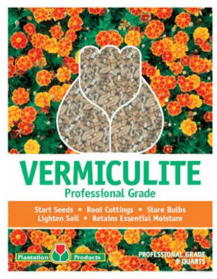 Plantation Products G208 Professional Grade Vermiculite 8 Quart Soil Amendment Gardening