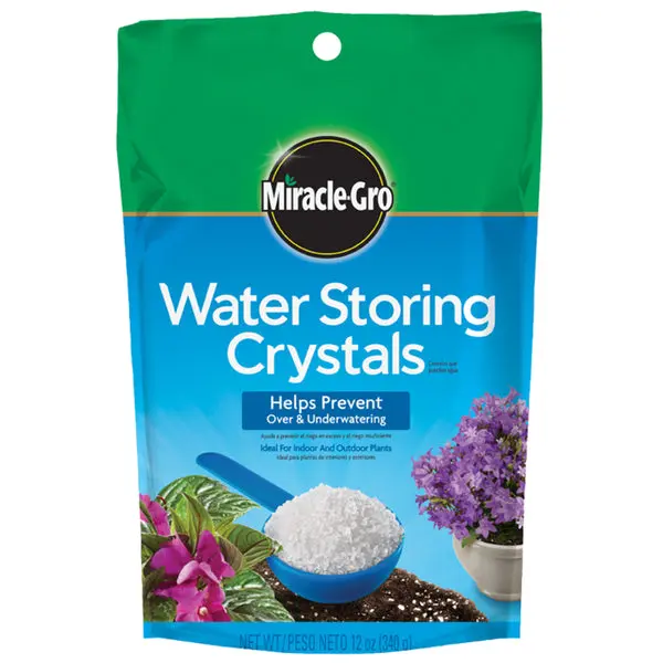 Miracle-Gro Water Storing Crystals 12 Oz Plants Hydration