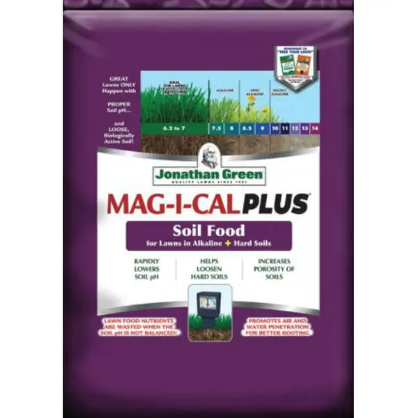Jonathan Green 11357 MAG-I-CAL Plus Lawns Alkaline Hard Soil 15000 SqFt