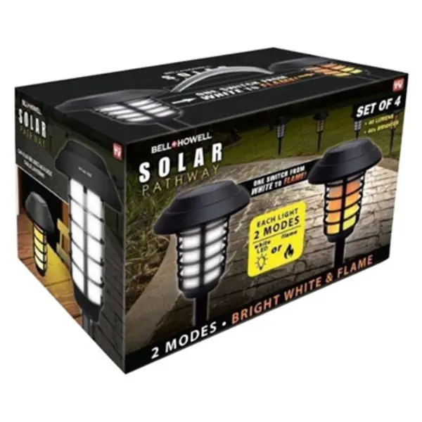 Bell+Howell 2905 Solar Pathway Light 40 Lumens Outdoor Garden Lighting Bell-Howell