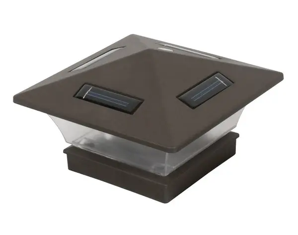 Boston Harbor 16771 Bronze Solar Fence Post Cap