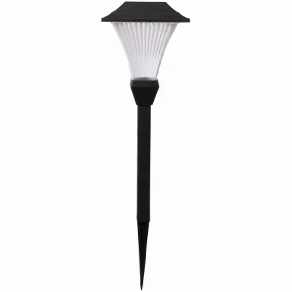 Fusion 26158 Solar Light Square Top and Plastic Lens 4.8 Lumen