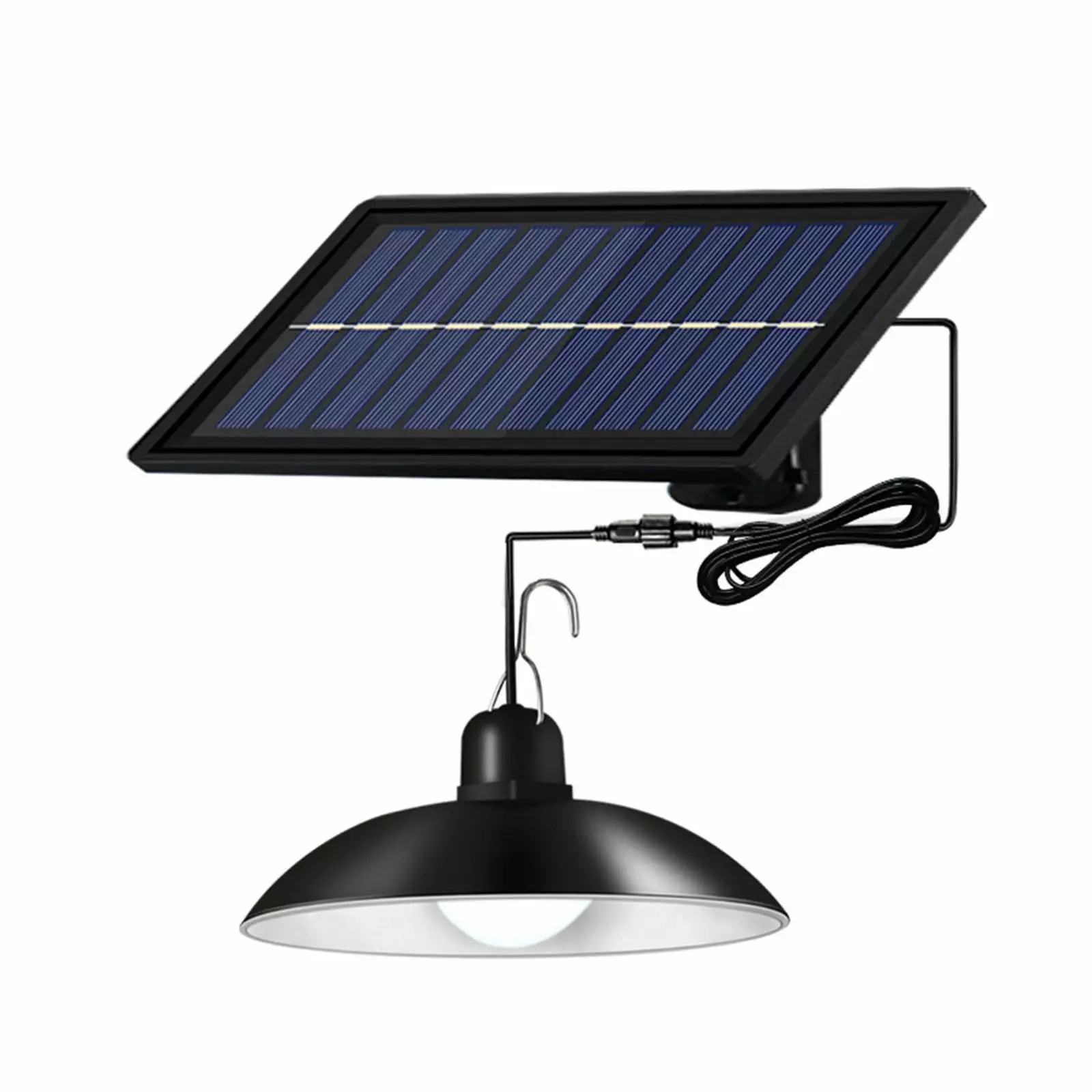Solar Umbrella Lights Outdoor Waterproof Beach Tent Camping Garden Party Kingfansion