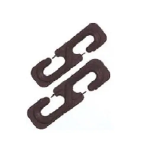 Ben-Mor 90262 Harmony Clothesline Spacers Aged Bronze 2 Piece Outdoor Laundry