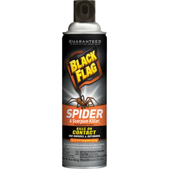 Black Flag Spider & Scorpion Killer Aerosol Spray 16 Oz Pest Control