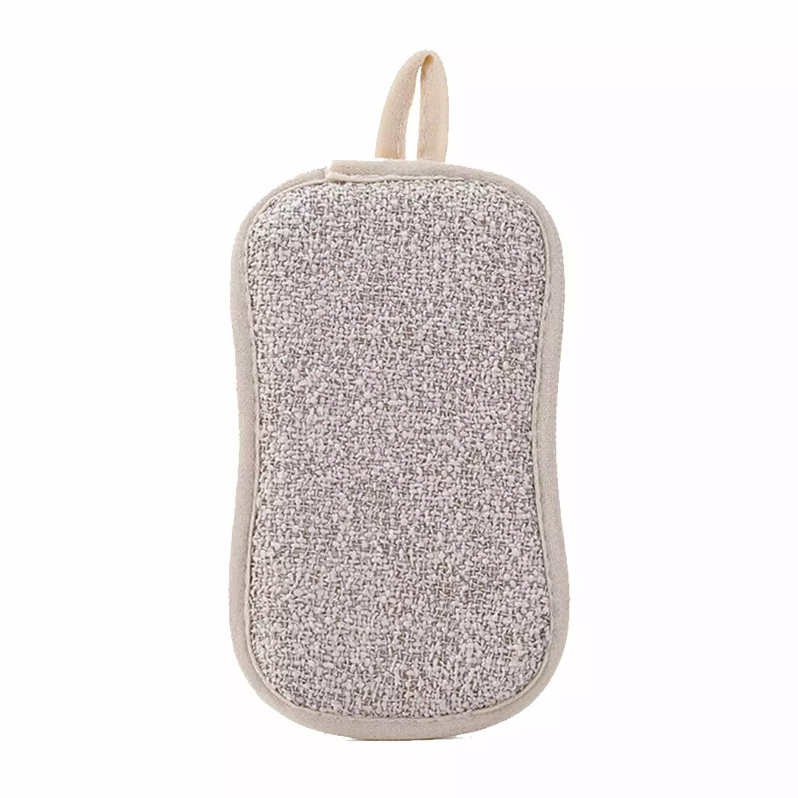 Kitchen Cleaning Towel 2-Sided Sponge Stainless Steel Grate Pot Scrubber One