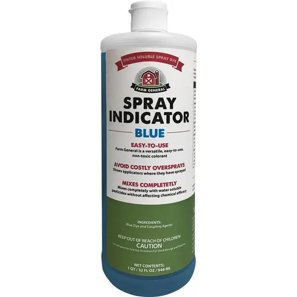 Farm General 75295 Spray Indicator Blue 32 Oz Agricultural Spraying