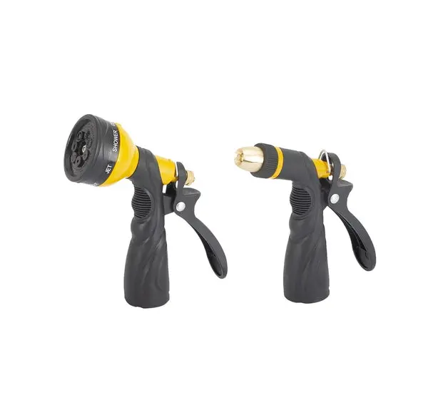 Landscapers Select 8910/8909 Spray Nozzle Black Yellow Set 2 Garden Hose