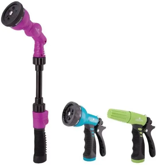 Landscapers Select GW53501+GN434541+ Spray Nozzle Set Garden Hose