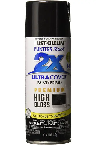 Rust-Oleum 331172 Painters Touch 2X Premium High Gloss Spray Paint 12 Oz DIY Projects