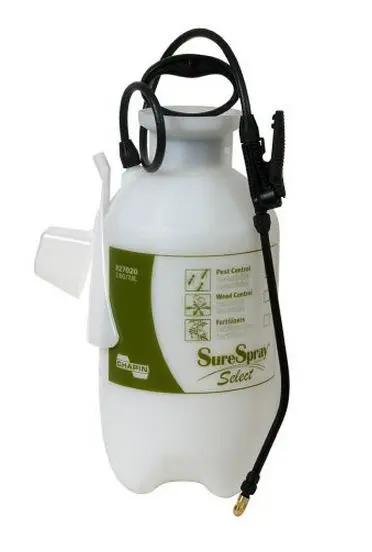 Chapin 27020 Sure Spray Select Sprayer 2 Gallon Lawn Garden Chemical Applicator