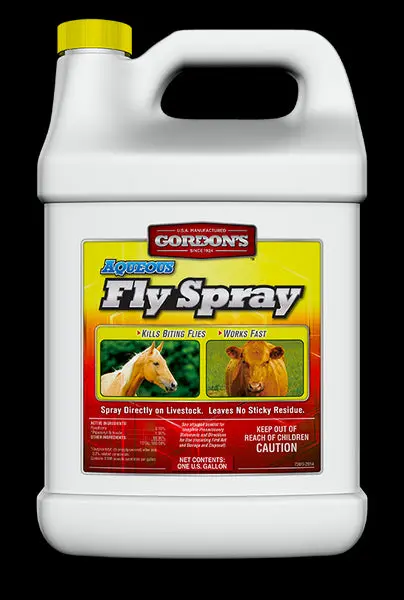 Gordon's 7301072 Ready To Use Aqueous Fly Spray 1-Gallon Livestock