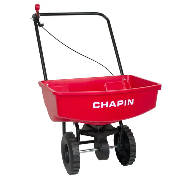 Chapin 8000A Residential Lawn Spreader 9-Inch Poly Wheels 65-Pound Capacity