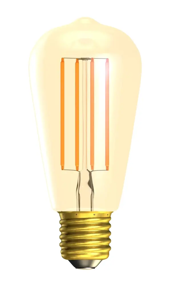 Bell LED Classic Squirrel Cage Lamp 240V 4W E27 Gold