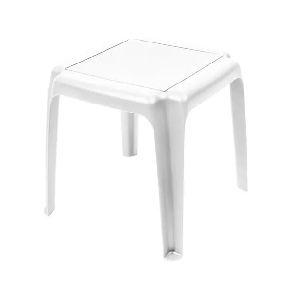 Gracious Living 14553-40 Stacking Side Table White Modern Furniture