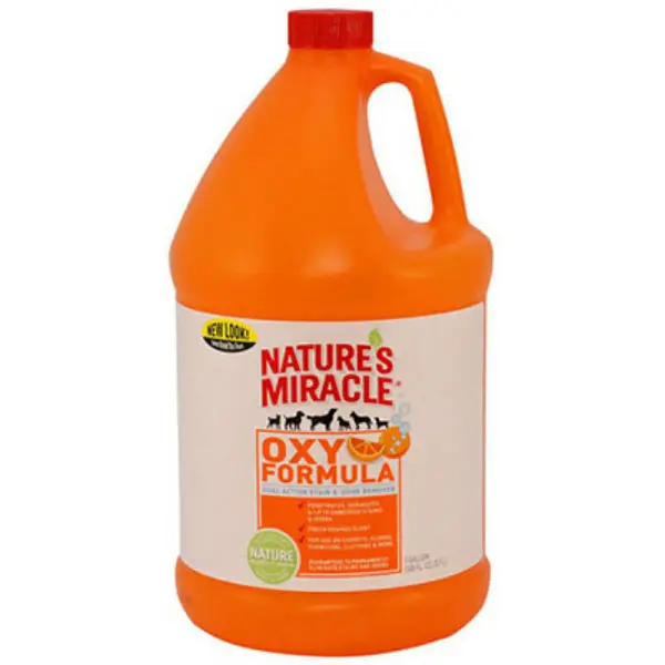 Nature's Miracle P-98171 Oxy Formula Stain and Odor Remover Fresh Scent 1 Gallon Natures Miracle