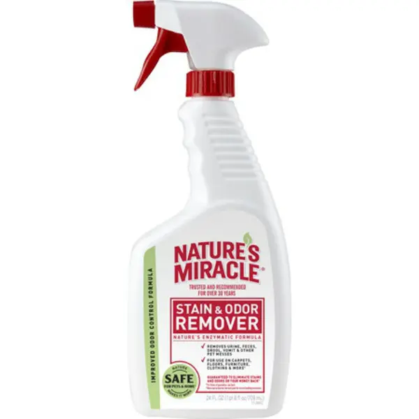Natures Miracle P-96962 Original Stain Odor Remover Enzymatic Formula 24 Oz