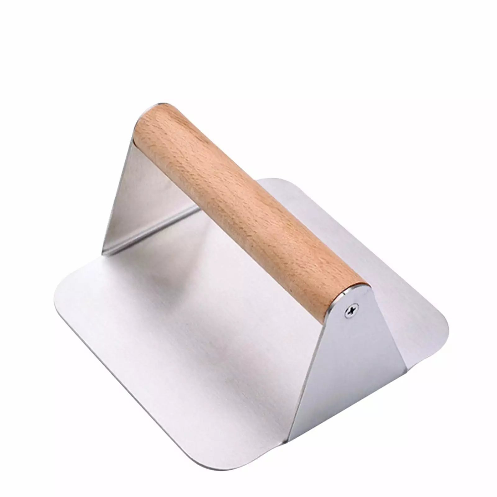 Stainless Steel Burger Press Burger Press Handle Flat Top Grill Cooking Grill Accessories Steak Making Rust And Easy To Clean