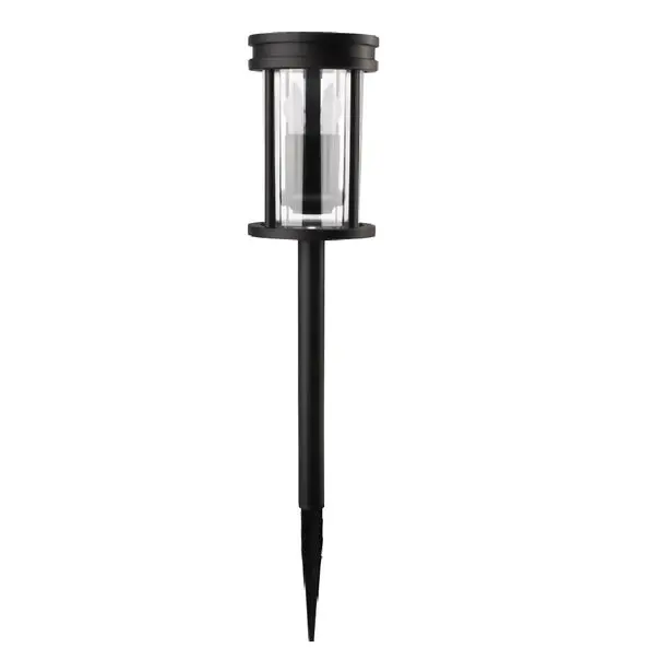 Boston Harbor 27097 Solar Flickering White Plastic Stake Light