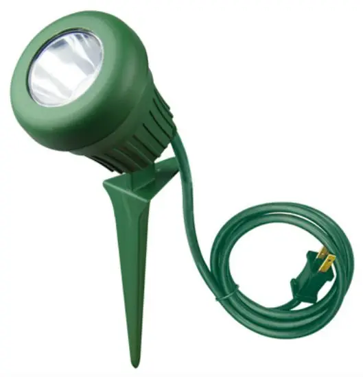 Coleman Cable 0434 LED Stake Light Green 2W 200 Lumens Outdoor Lighting