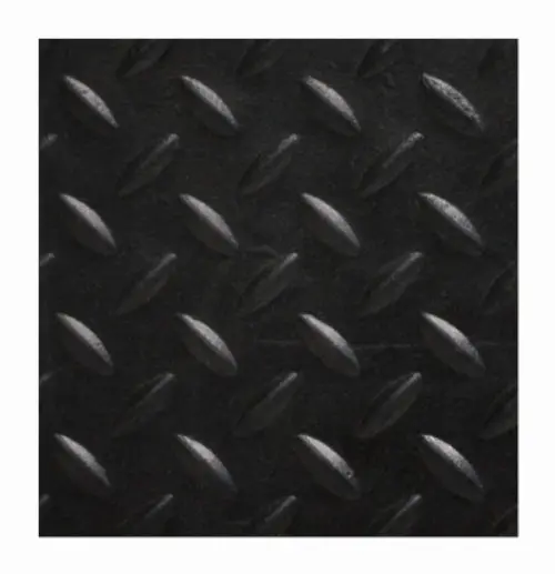 Qrri SMA4836-DG1/2 FlexGard Stall Mat Diamond Plate Pattern 1/2 Inch x 3 Feet x 4 Feet