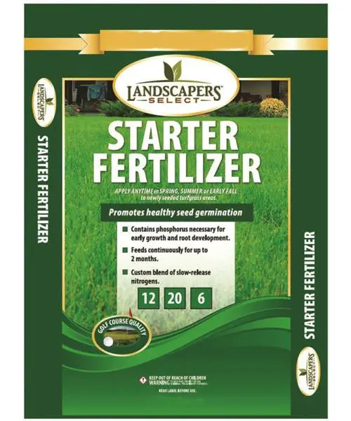 Landscapers Select 902740 Starter Lawn Fertilizer 12-20-6 15 Sq Ft New Grass