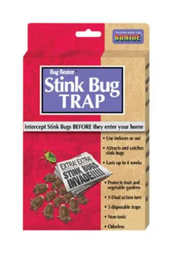Bonide 198 Stink Bug Trap 3 Pack Indoor and Outdoor Use