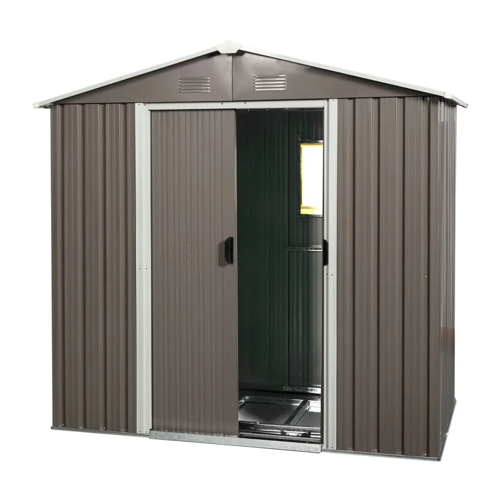 Tool 88.98" Outdoor Metallic Storage Shed Window