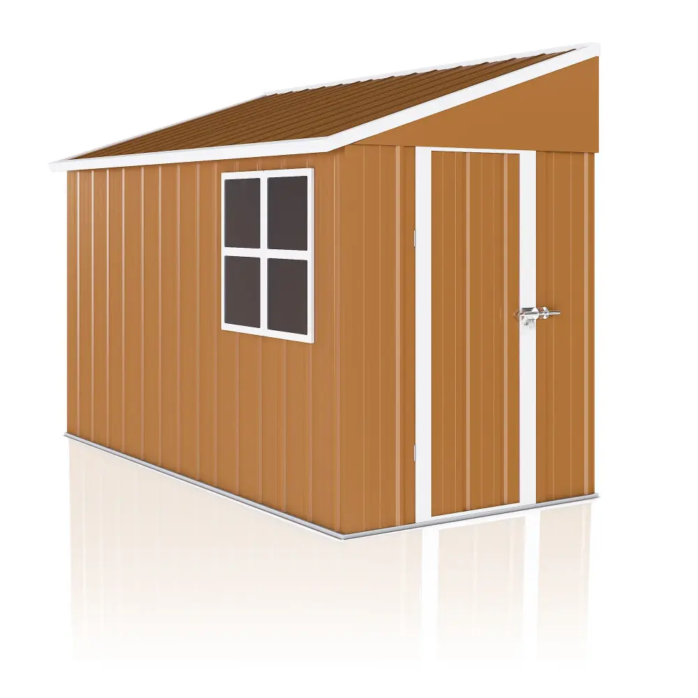 Weatherproof Storage Shed Twin Doors And Ventilation