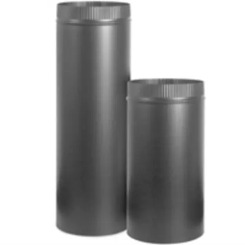 Imperial BM0121 BM Stove Pipe 7x36 Inch Black Wood Stoves
