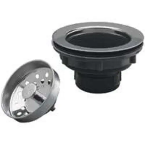 Plumb Pak PP66-5 Sink Strainer Basket 3-1/2 Inch Kitchen and Bathroom Sinks