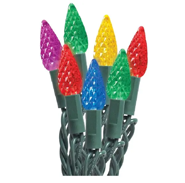Santas Forest 29550 String Lights LED Multi Color 100 Bulb Christmas Fairy Lights Santa's Forest