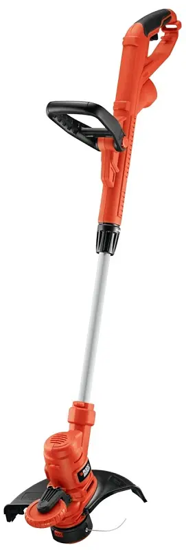 Black+Decker BESTA510 Electric String Trimmer/Edger, 6.5 , 0.065 Dia Line, 18 L Shaft