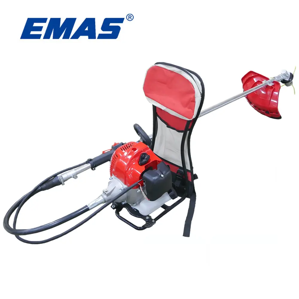 EMAS BG430/520 Power String Trimmer 43cc/52cc Backpack Type (Commercial Duty)