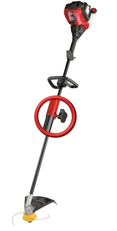 Troy-Bilt 41AD304S766 String Trimmer, Gas, 30 cc Engine Displacement, 4-Cycle Engine, 0.095 Dia Line