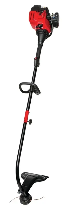 Troy-Bilt 41CDZ25C766 String Trimmer, Gas, Oil, 25 cc Engine Displacement, 0.095 Dia Line, Travel Contour Handle