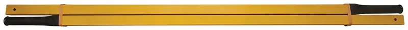 True Temper 002244VB Wheelbarrow Handle, 60 L, Metal, Amber