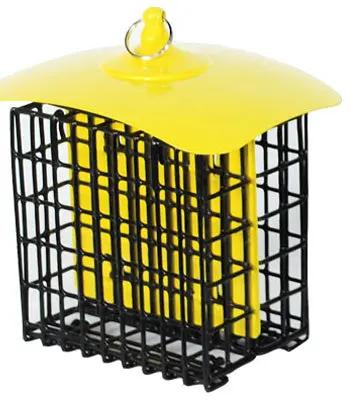Audubon Multi-Colored Double Suet Basket Holder Metal