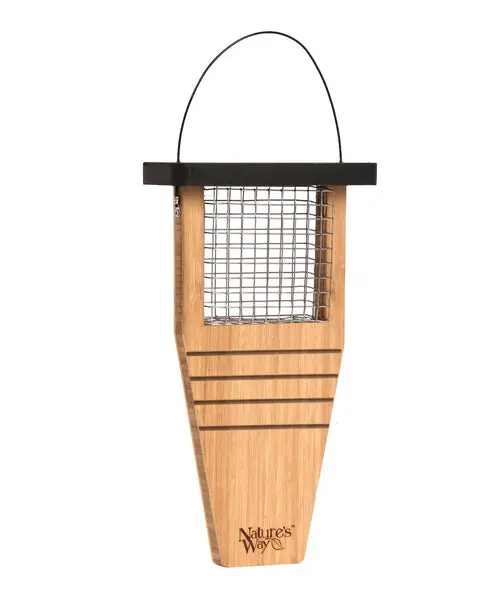 Nature's Way BWF1 Cross-Ply Bamboo Tail-Prop Suet Feeder